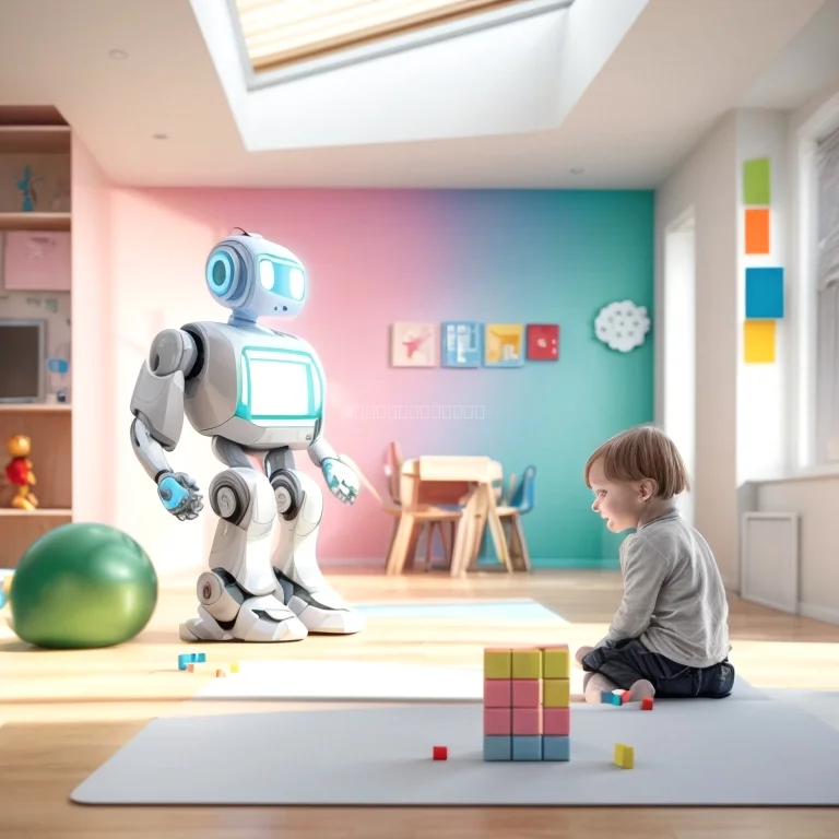 子どもが笑顔で遊ぶ様子